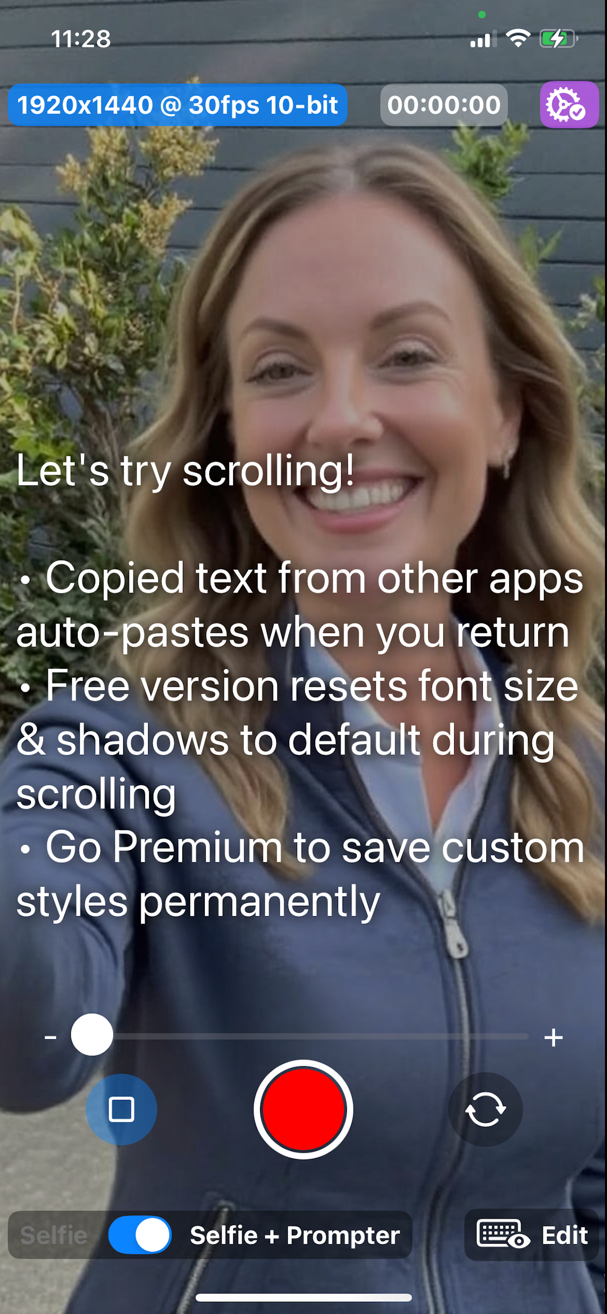 Selfie Prompter screenshot 5