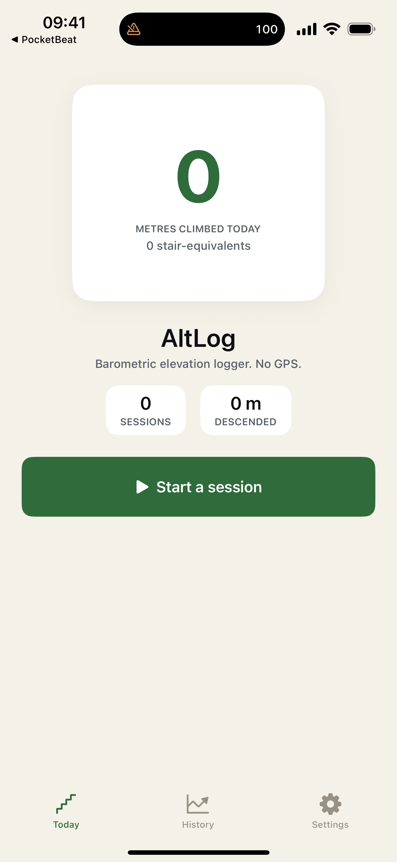 AltLog: Altimeter & Elevation screenshot 4