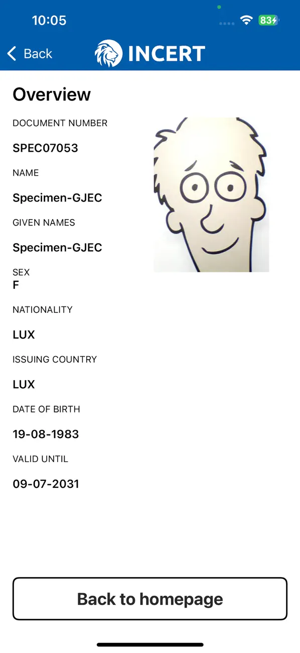 #6. VisoGo (eID document reader) (iOS) Podle: Incert