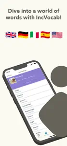 IncVocab: Learn English screenshot #1 for iPhone