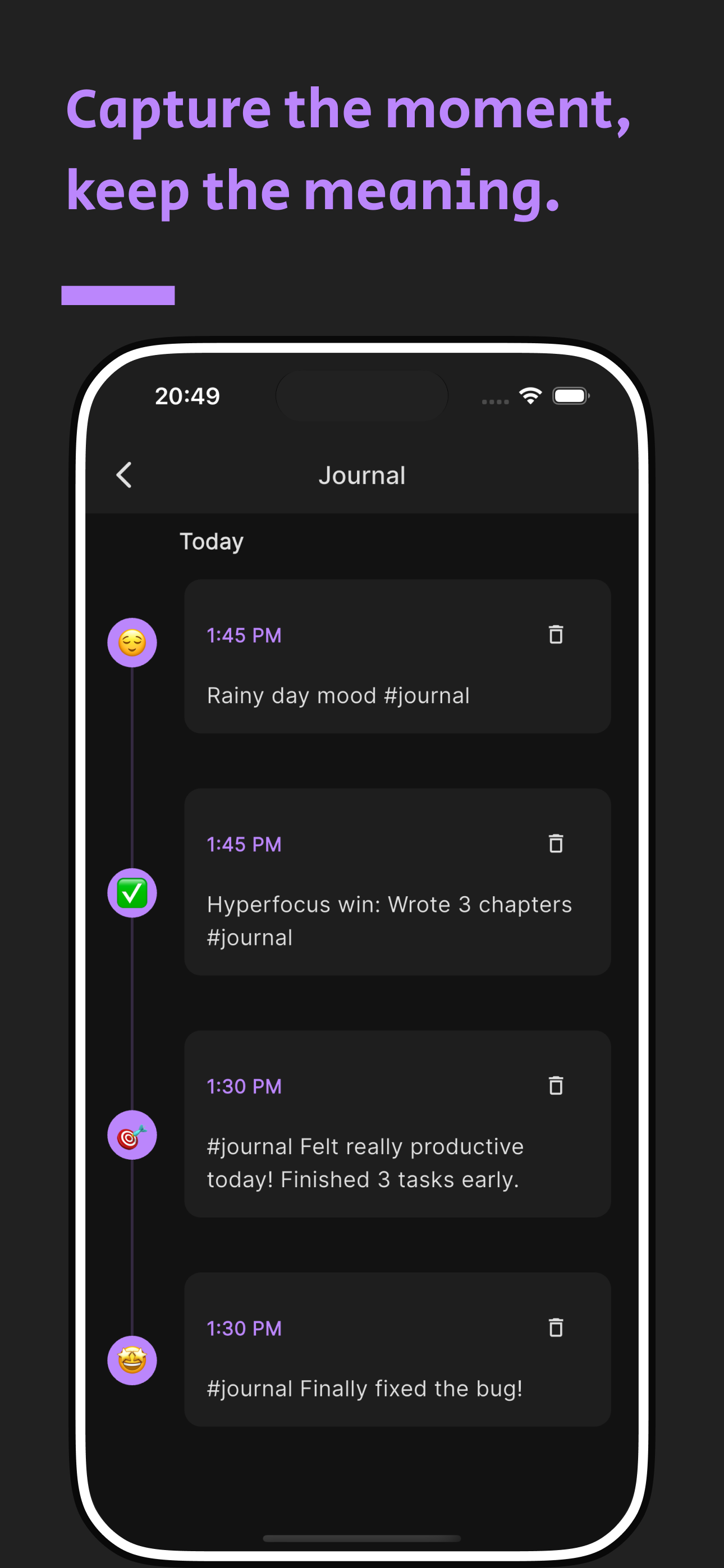 MessMe – Chat to Yourself
