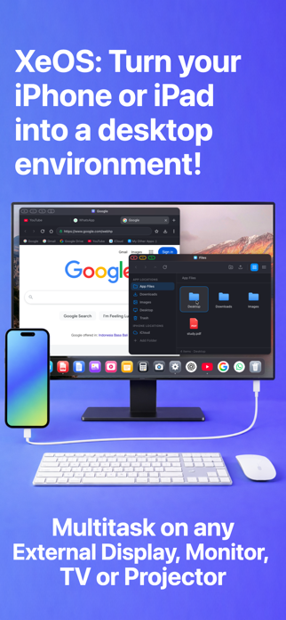 External Display Browser: XeOS Screenshot 1 of 7
