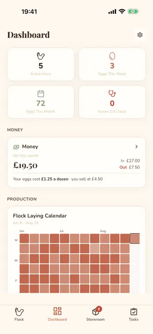 Henventory screenshot 2