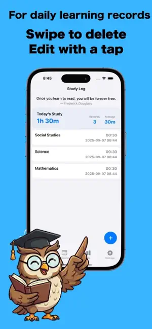 StudyLog – Study Tracker screenshot 1
