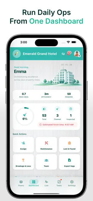 CleanDesk - Hotel Housekeeping screenshot 3