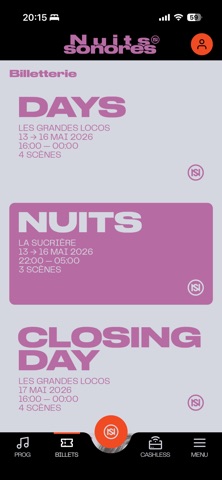Nuits sonores 2026 screenshot