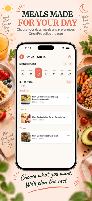 CrockPot Recipes & Meal Plans Screenshot