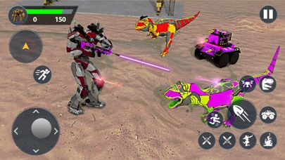 Shooting Army Transformer Game Screenshot