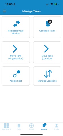 SmartTank Watch iPhone screenshot