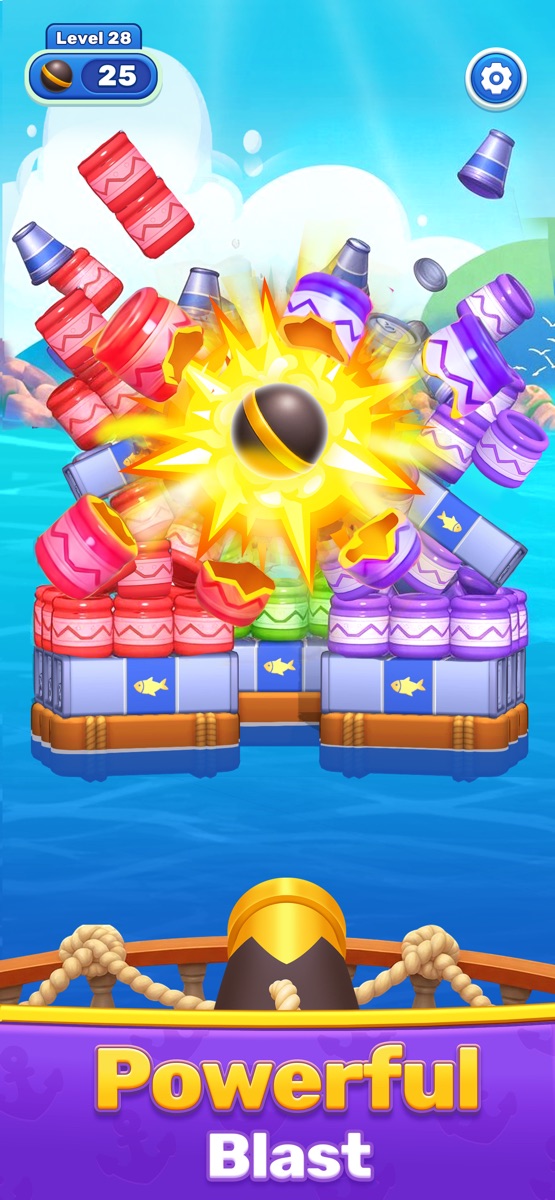Ocean Block Shoot official gameplay screenshot 6