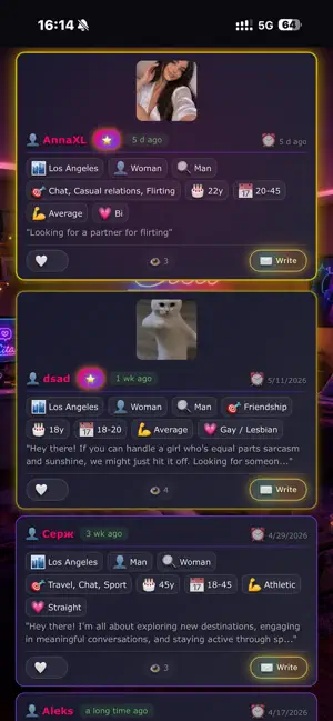Anonimka - Nearby Dating screenshot 3