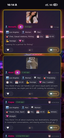 Anonimka - Nearby Dating iPhone screenshot