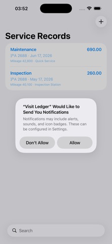Car Check Log · Screenshots 3
