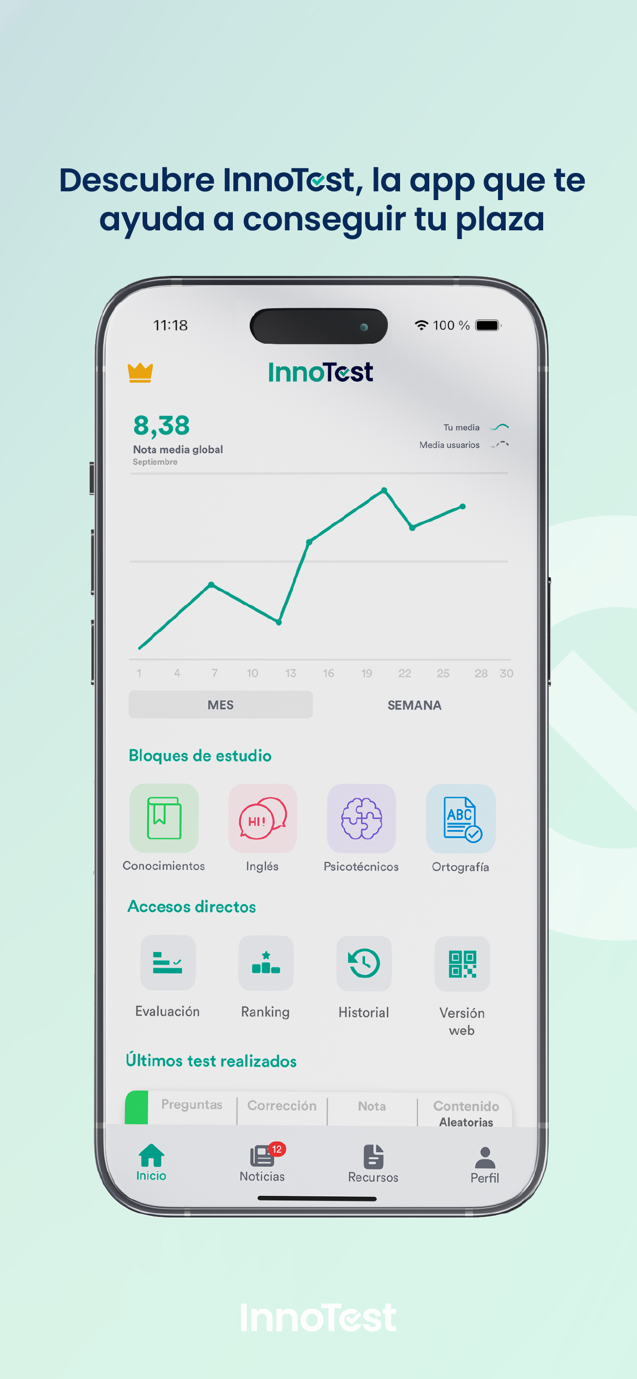 InnoTest Auxiliar Adtvo Estado