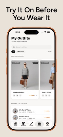 Try On Outfit - Closet Planner Screenshot 4 of 4