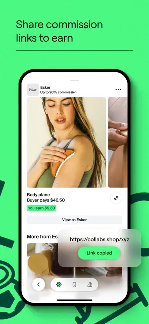 Collabs: Content commerce screenshot 4