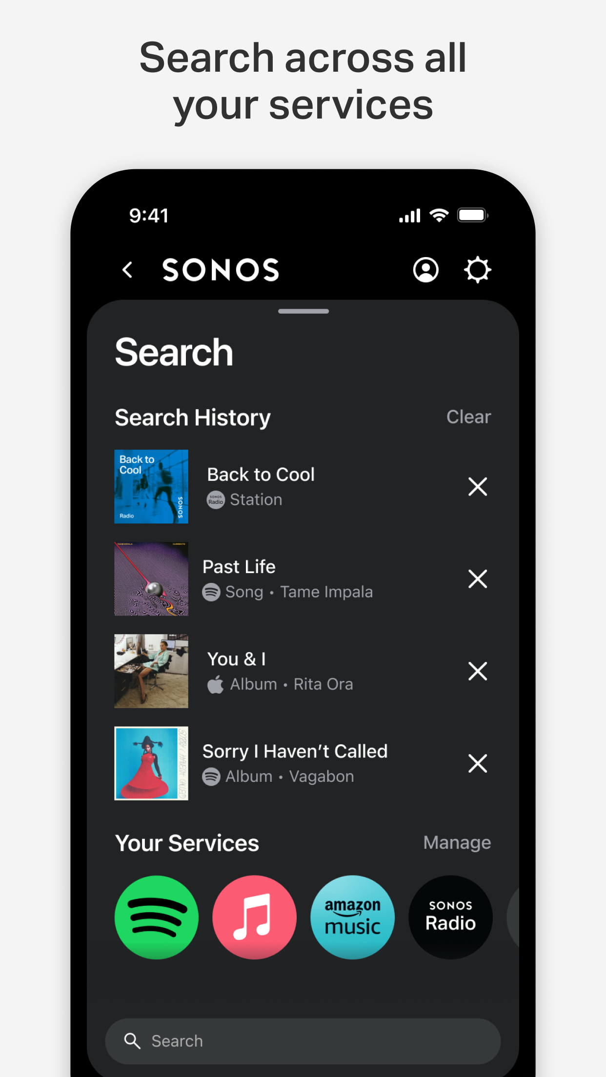 Sonos screenshot 5