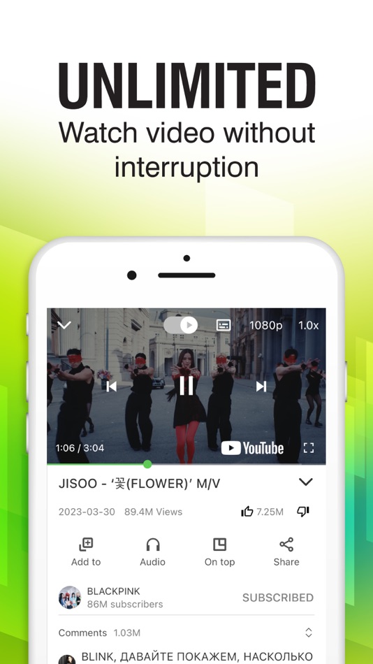 #8. POPTube: Music & Video Podcast (iOS) بواسطة: TAPI GROUP CO.,LTD