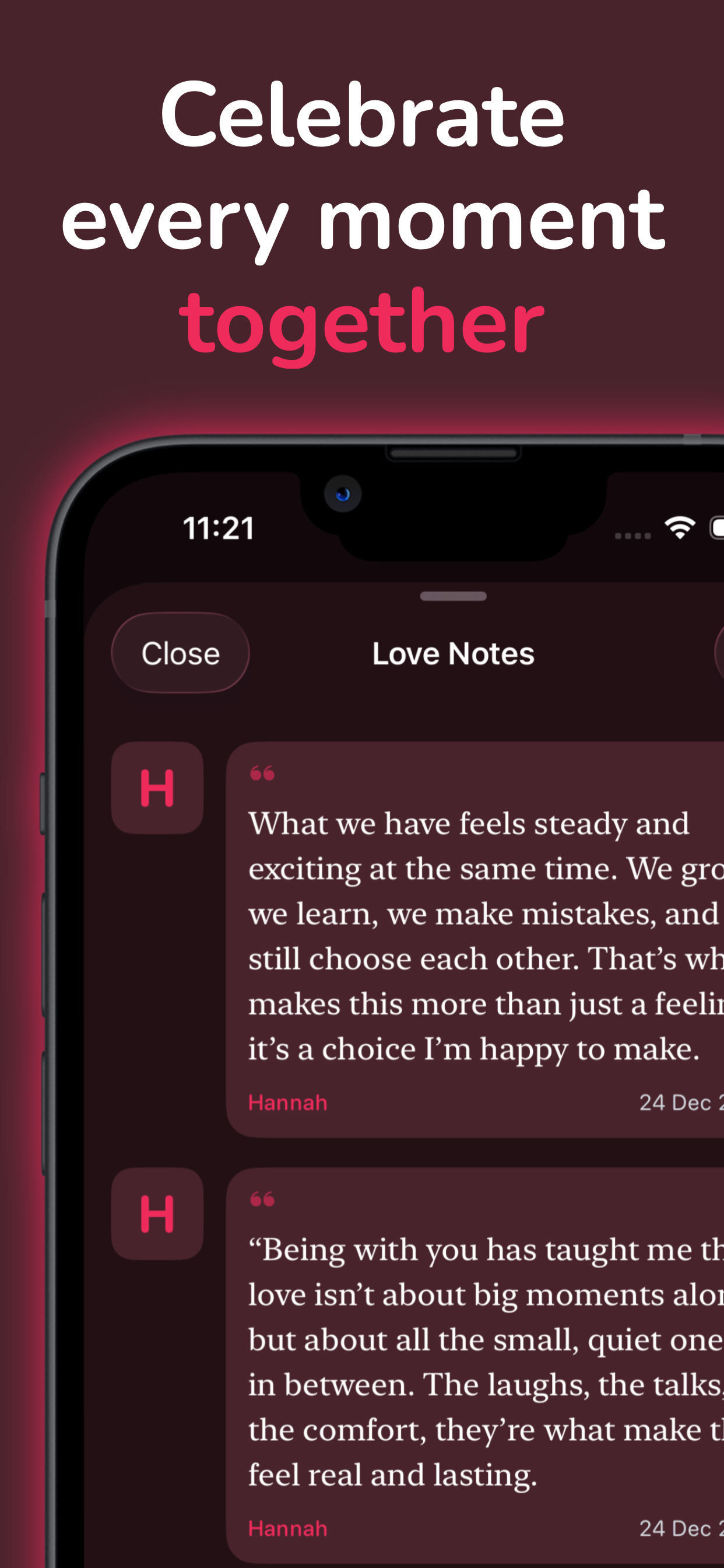 Love Counter & Tracker - Amora screenshot 4