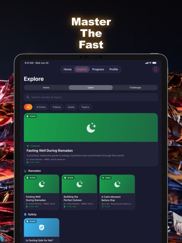 Fastlah - Fasting Made Easy iPad screenshot