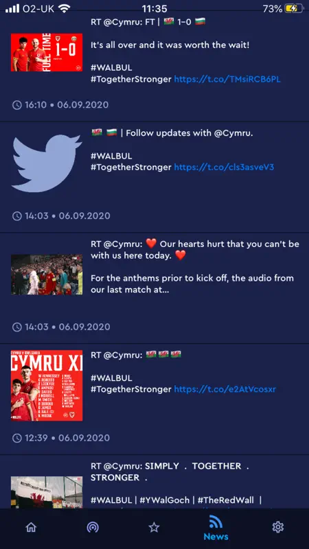 Cymru Football screenshot 8 of 8