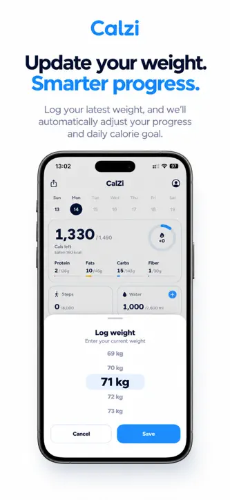 Calzi: Calorie & Macro Tracker screenshot 8