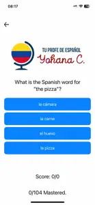 Learn Spanish with Yohana screenshot #2 for iPhone