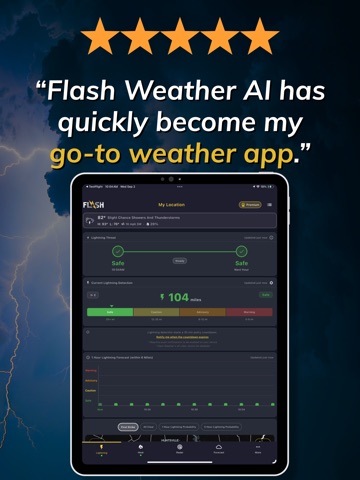 Flash Weather: Future Radar iPad screenshot 8