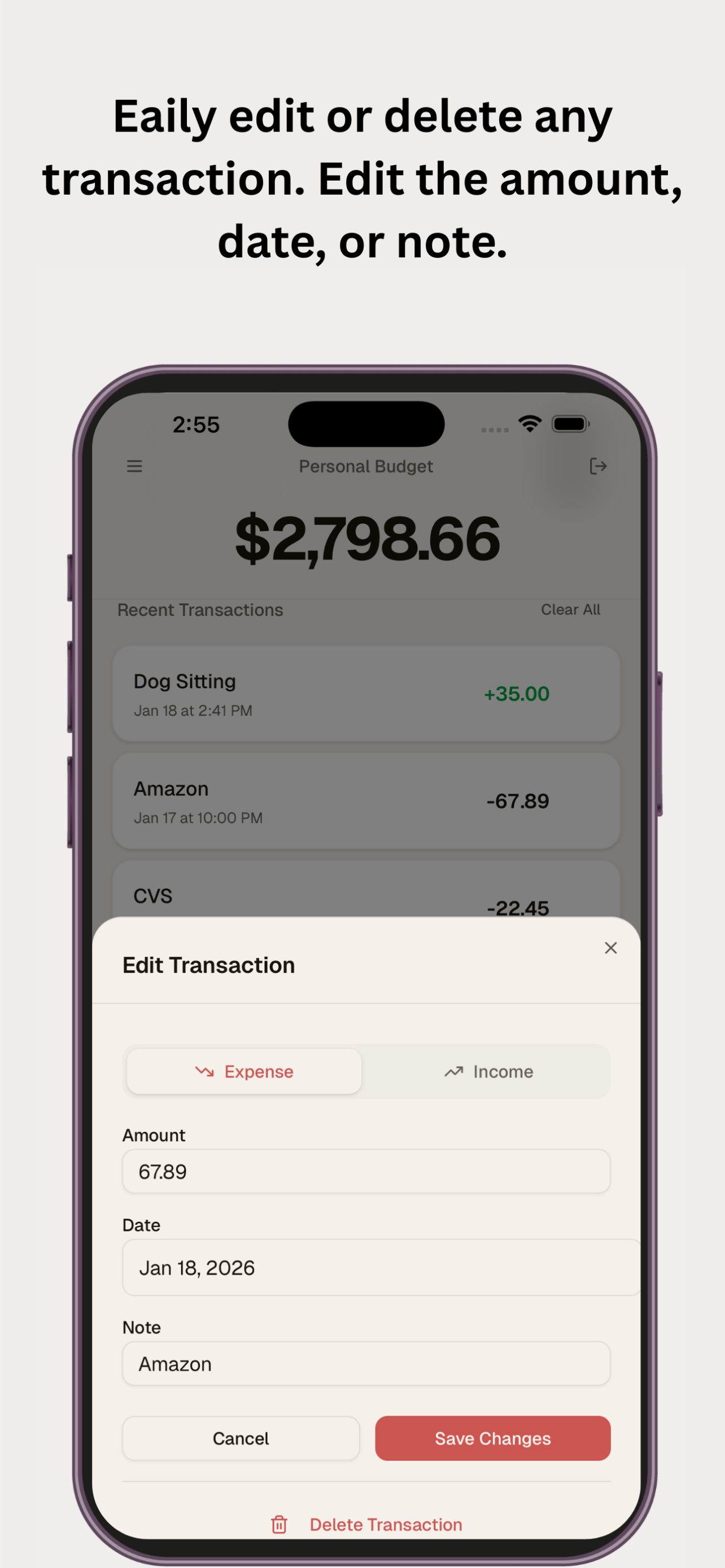 Simple Spend Tracker screenshot 3