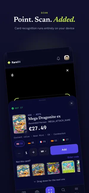 RareBit: EU TCG Price Tracker screenshot 2