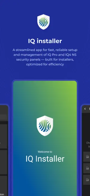 IQ Installer Interface screenshot 1