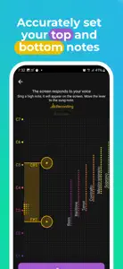 Vocal Range - Pitch Detector screenshot #3 for iPhone