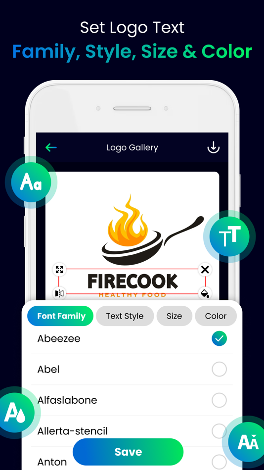 #6. Logo Maker AI Generator (iOS) 由: Growup Infosoft