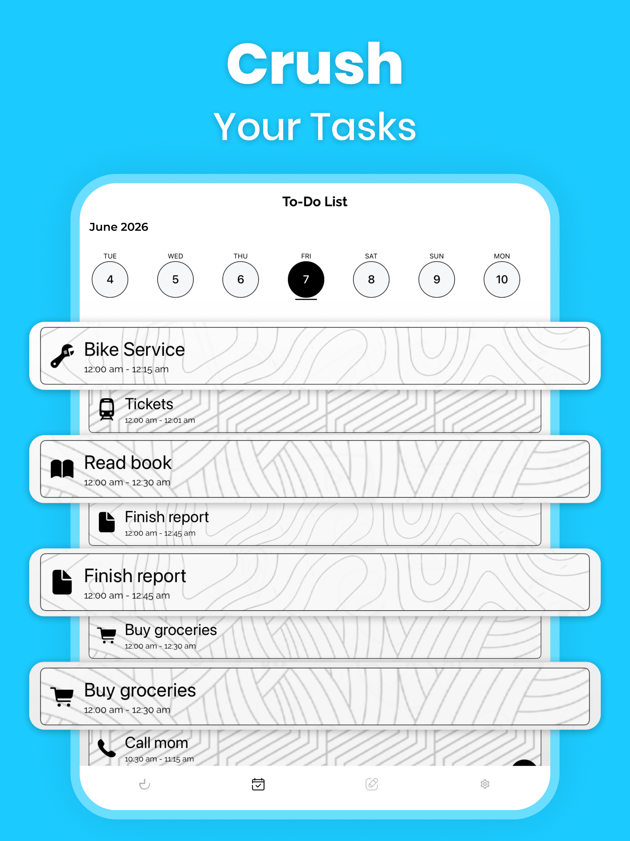 Habit Tracker: Focus Goals