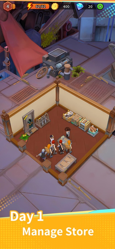My Forge Shop: Sim Supermarket screenshot 2
