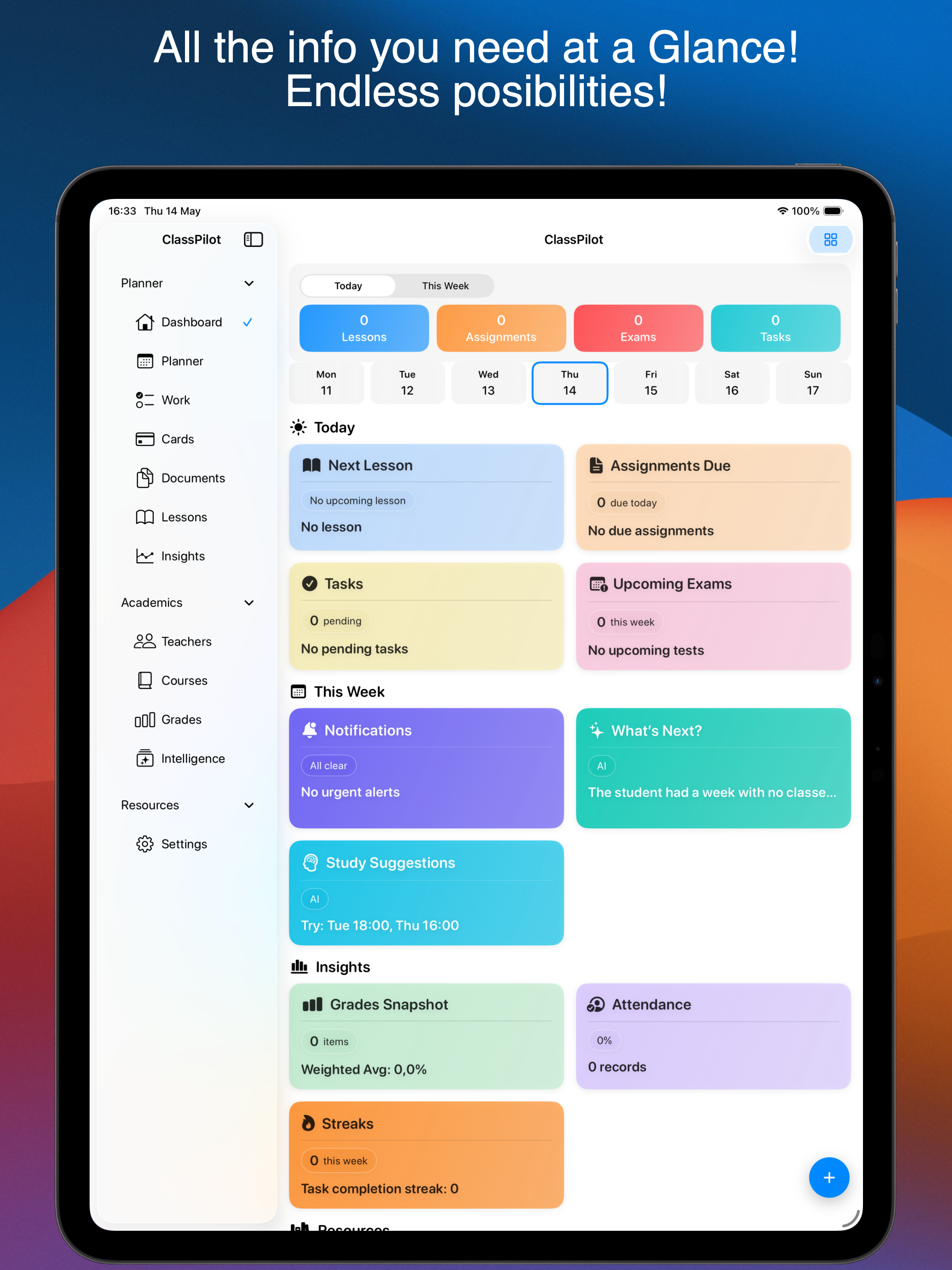 ClassPilot - School Planner