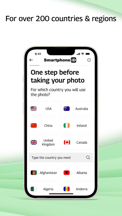 Smartphone iD - Passport photo Screenshot