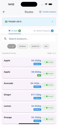 Wegodna screenshot