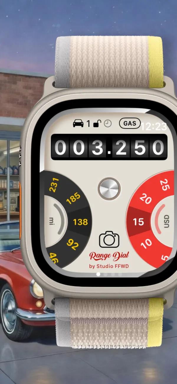 #1. Range Dial (iOS) Av: FFWD