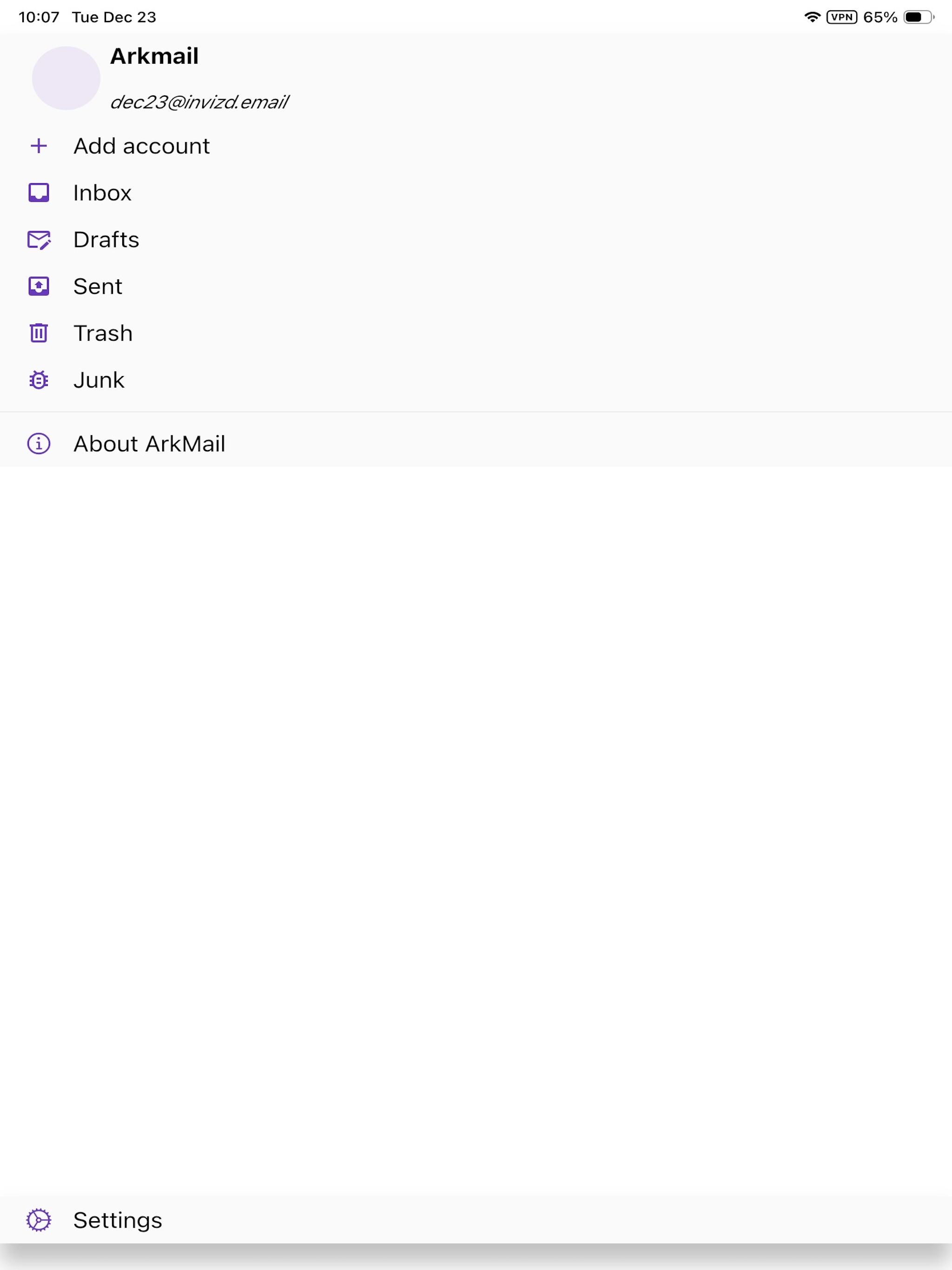 ArkEmail screenshot 7