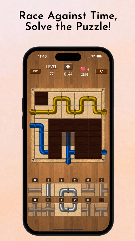 #5. Pipe Puzzle Funia (iOS) By: Alphaved Private Limited