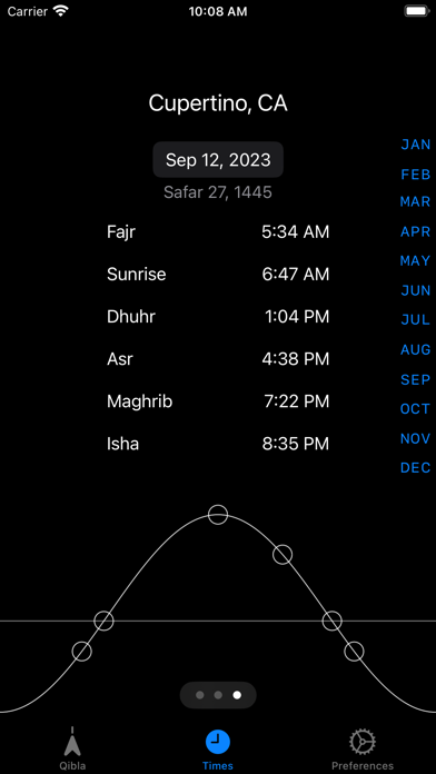 Prayer Times - Leptos Screenshot
