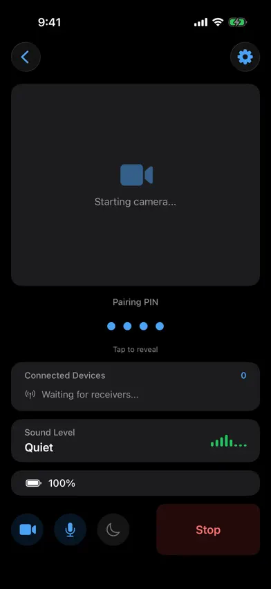 Cribside - Baby Monitor screenshot 3