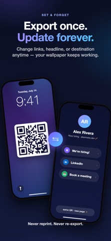 iBioPro: QR Lock Screen Bio iPhone screenshot