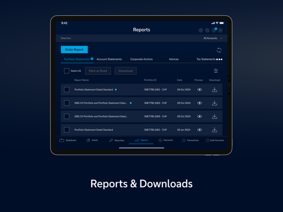 Screenshot #6 pour Deutsche Wealth Online CH