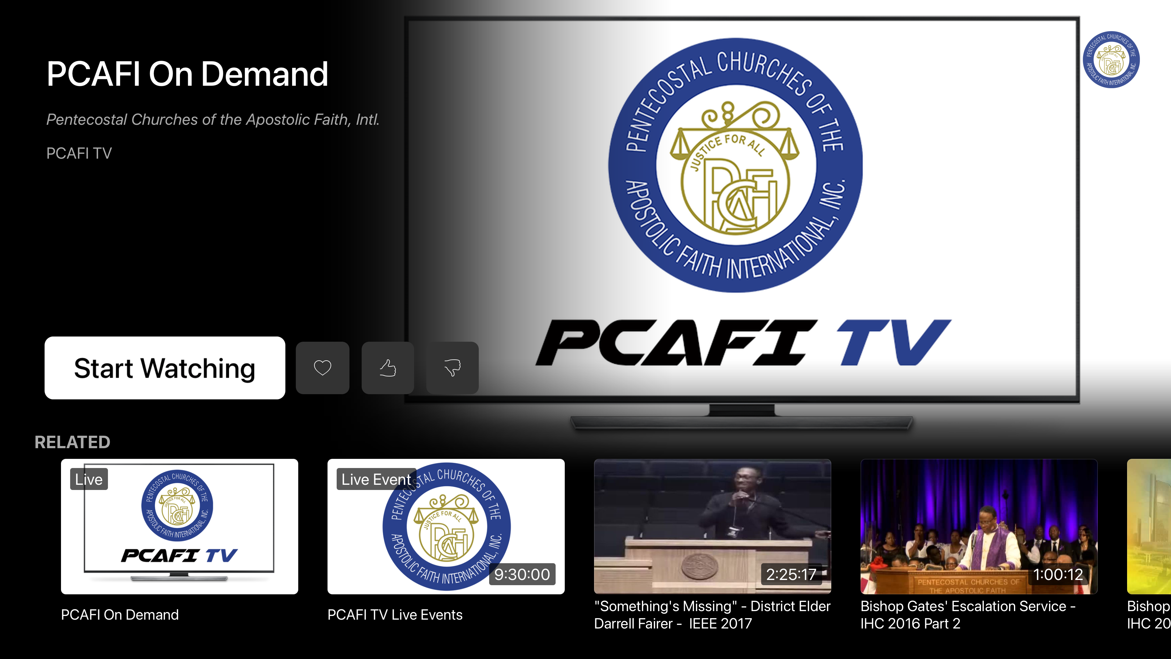 PCAFI TV