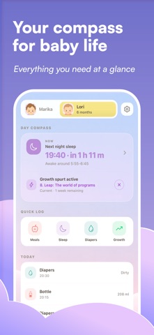 SNUGL – Baby Tracker & Diary Screenshot 1 of 5