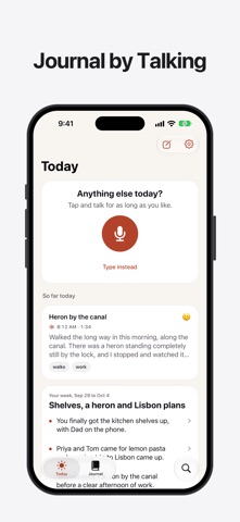 EasyJournal: Voice Journal Screenshot 1 of 6