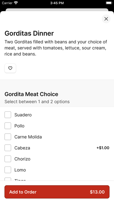 Screenshot 4 of Taqueria Mi Pueblo App