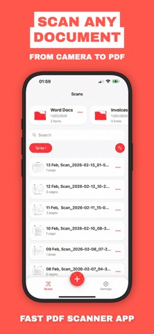 PDF Scan & Convert Pro Screenshot 1 of 5